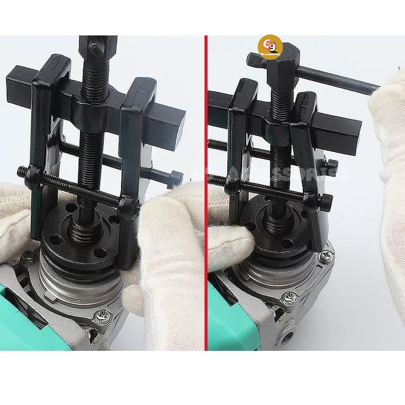 70x120mm Type Black Plated Two Jaws Gear Puller Armature Bearing Puller